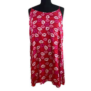 City Chic Pink, Red, & White Kitty Kiss Chemise NWT Size18 SKU0525